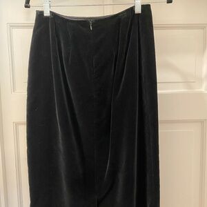 Liz Claiborne Velvet Midi Skirt